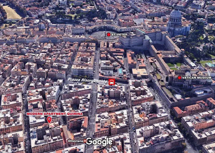 Modern Quirina 300 Mt From Vatican